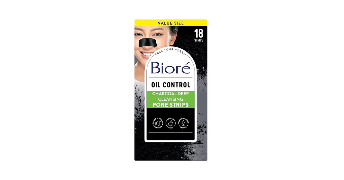 Quick Review: Bioré Charcoal Deep Cleansing Pore Strips – Instant Blackhead Buster for Oily Skin